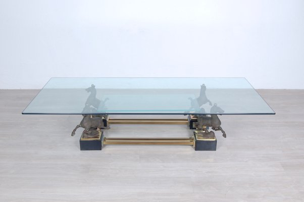 Large Rectangular Coffee Table With, Bronze Coffee Table Rectangle