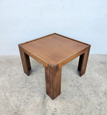 Coffee Table By Afra And Tobia Scarpa, Oak Furniture Land Round Coffee Tables