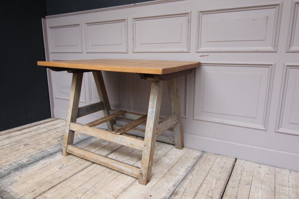 Small wooden work table deals