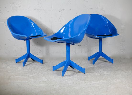 Steel chair on sale set of 3