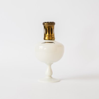 snijden Nodig uit Toelating White Opaline Glass Fragrance Lamp from Pierre Schneider and Lampe Berger,  1950s for sale at Pamono