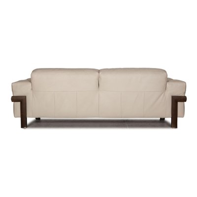 Cream Leather 2 Seat Sofa From Natuzzi For At Pamono Cream Leather 2 Seat Sofa From Natuzzi, Cream Leather Two Seater Sofa