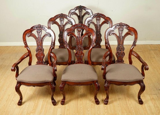 Vintage Mahogany Dining Chairs From, Where Are Bernhardt Sofas Made Hong Kong