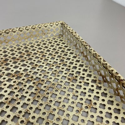 French Metal Tray Rigituelle by Mathieu Matégot, 1950s for sale at
