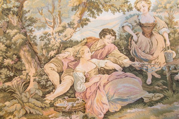 Tapisserie murale ancienne d'occasion - Décoration