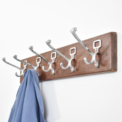Vintage School Coat Hooks