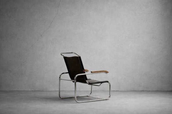 Bauhaus B35 Chair by Marcel Breuer for Thonet, 1930s for sale at