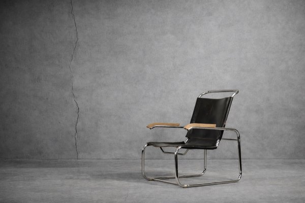 Bauhaus B35 Chair by Marcel Breuer for Thonet, 1930s for sale at