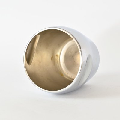 Secchiello Per Ghiaccio Alessi In Acciaio Inossidabile - Design Iconico, Argento, 12.5 Cm Di Diametro - Foto 5