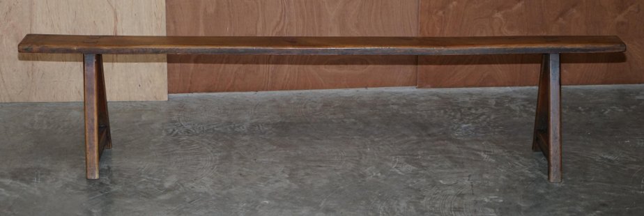 Long bench table shop