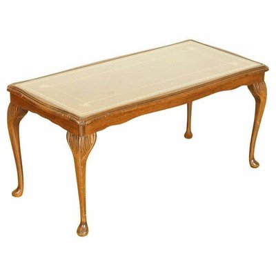 Coffee table with queen anne legs online