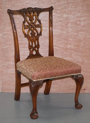 Chippendale ball and claw dining chairs deals