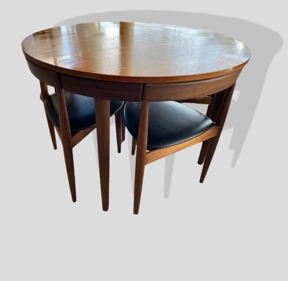 Mid Century Danish Round Dining Table, Mid Century Dining Room Table Sets