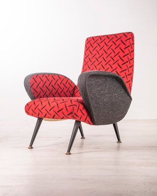 Roter Vintage Sessel, 1970er bei Pamono kaufen