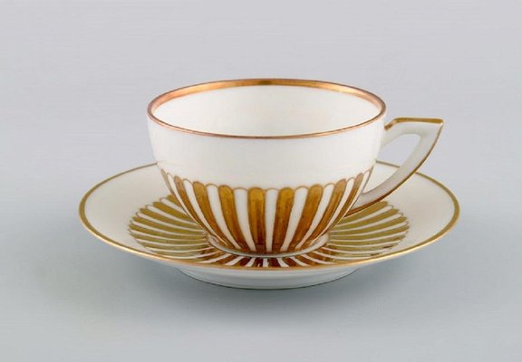 1930s Art Deco Crown Ducal Ware England Demitasse Espresso Cups