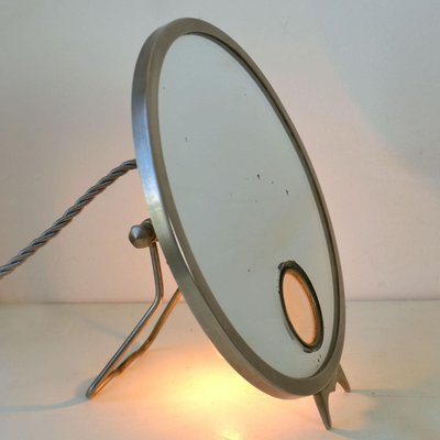 Specchio da tavolo con luce di Brot Mirophar, Francia, anni '20 in vendita  su Pamono