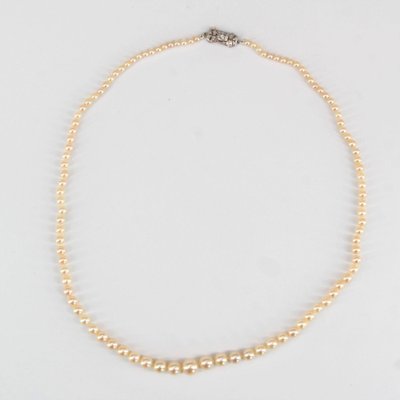 18 Karat White Gold Diamond Clasp 