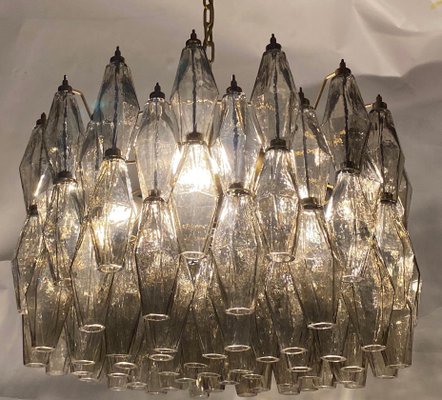 Grey 2024 glass chandelier
