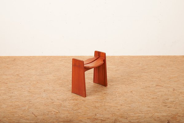 Jonte Stool by Gilbert Marlund for Furusnickarn AB, 1969 for