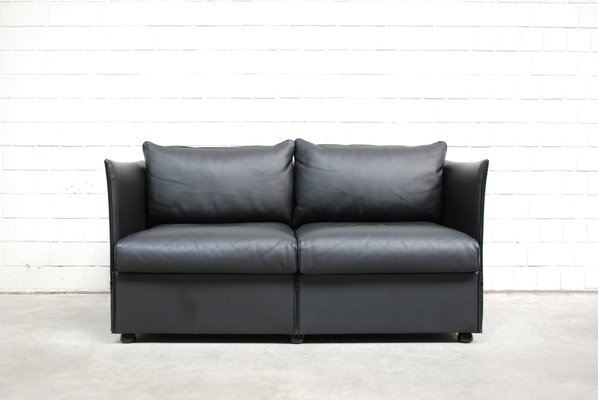 Model Landeau Leather Sofa By Mario Bellini For Cina 1976