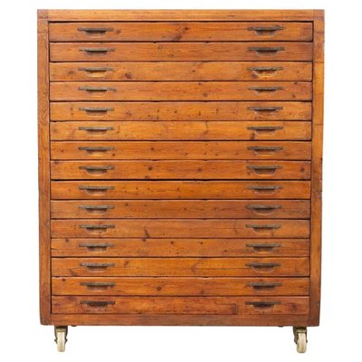 Wood flat file cabinet for sale deals