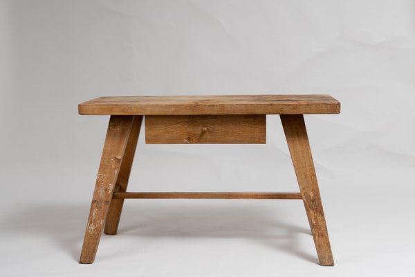 Vintage Swedish Pine Side Table For, Wooden Footstool Nz