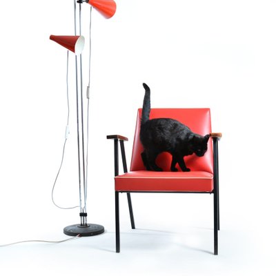 Vintage Metal Floor Lamp From Lidokov For Sale At Pamono