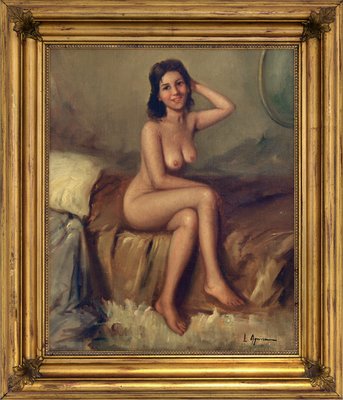 Vintage Nude Women Portrait