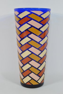 オリジナル イタリア SOTTSASS ASSOCIATI ガラス フラワーベース