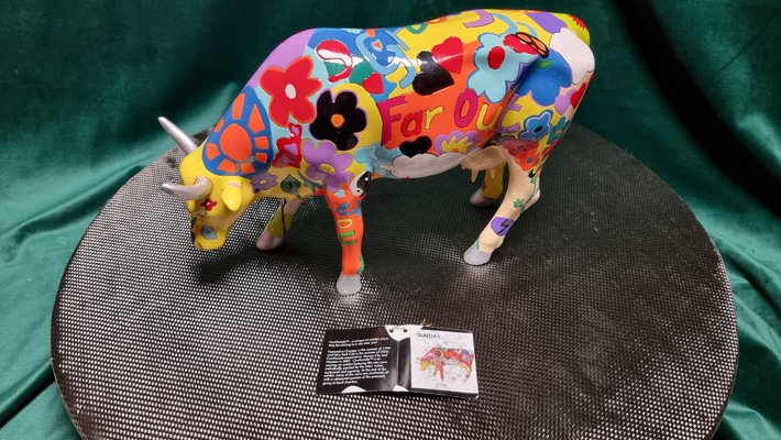 Sculpture Cowparade en Céramique par Kay Ormond en vente sur Pamono