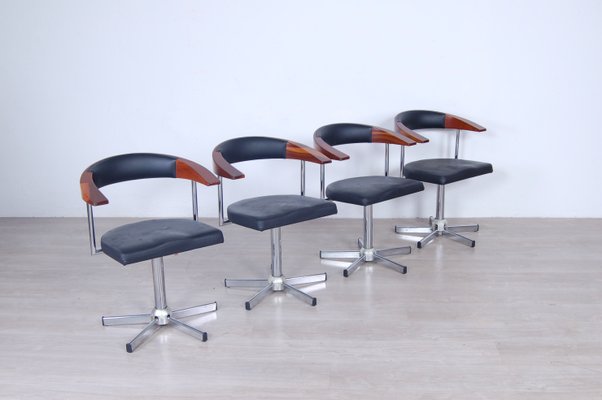 2 Fauteuils en cuir de coiffeur | Kaufen auf