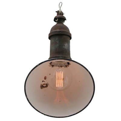 Vintage French Industrial Asymmetrical 