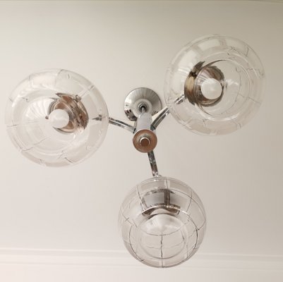 Industrial Modern LED Hanging Chandelier Ceiling Lamp Pendant 2-15 Lights Glass 