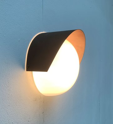 Outdoor Glass and Copper Wall Lamp from sale at Pamono