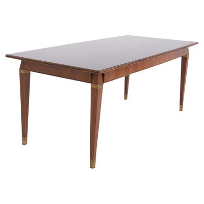 Ethan allen glass dining table deals