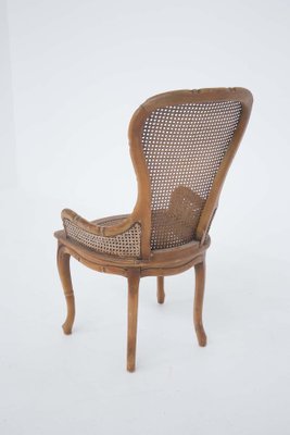 Sillas italianas de de bambú y ratán de Juego de 4 en venta en Pamono