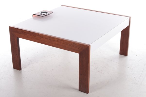 Vintage square sale coffee table