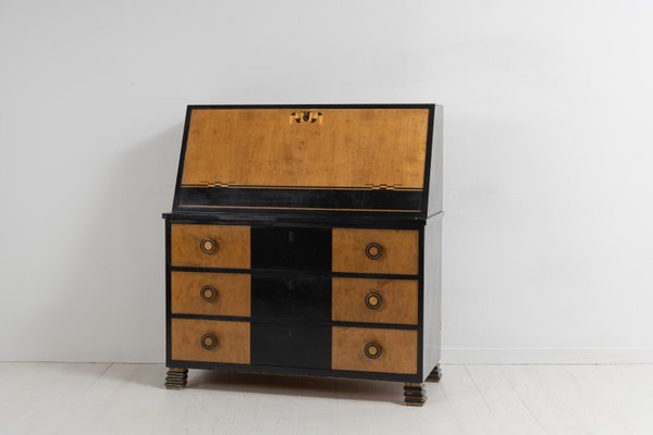 Early 20th Century Art Deco Secretary by Otto Schulz for for sale at Pamono