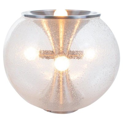 Replacement glass globe for table lamp top