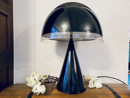 Vintage Italian Plastic Baobab Table Lamp from iGuzzini 1970s