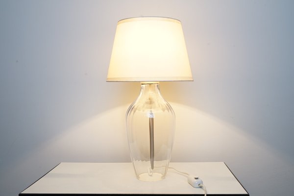 Vintage Handmade Glass Table Lamp From, Drexel Heritage Genuine Crystal Lamps