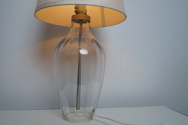 Vintage Handmade Glass Table Lamp From, Turtle Table Lamp Vintage Style