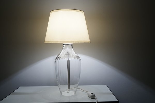 Vintage Handmade Glass Table Lamp From, Dressing Table Lamp Ikea