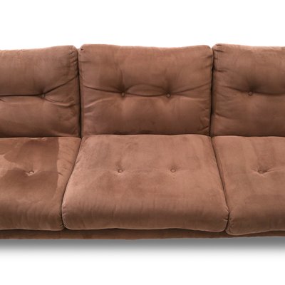 Coronado 3 Seat Sofa By Tobia Scarpa, Torretta Italian Leather Reclining Sofa