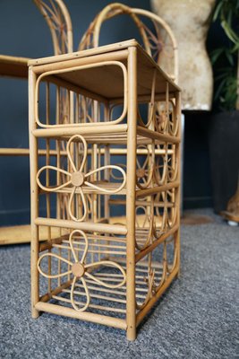 Vintage bamboo wine rack new arrivals