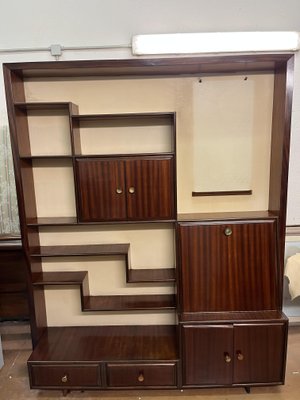 Bar Cabinet or Bookcase with Glass 1950s for sale at Pamono