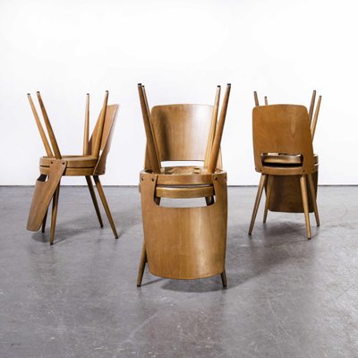 Blonde wood on sale dining chairs