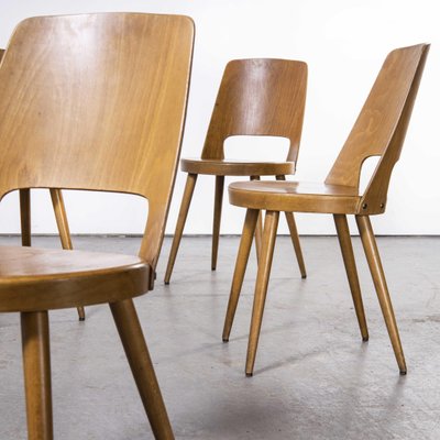 Blonde wood hotsell dining chairs