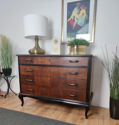Mid century modern sale dresser and nightstand