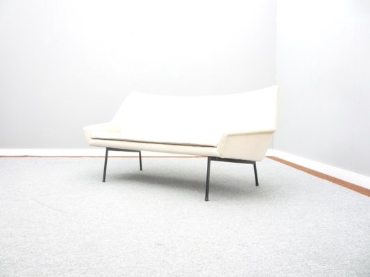 Mid Century Kidney Shaped Sofa 1950s